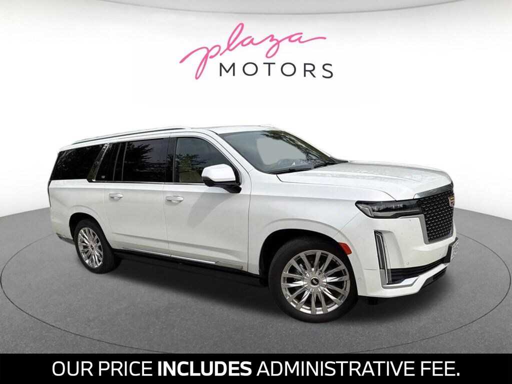 Used 2021 CADILLAC Escalade ESV Premium Luxury 4x4 SUV