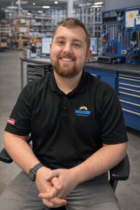 Staff member Austin Basinger from ID_7e1399ed8847