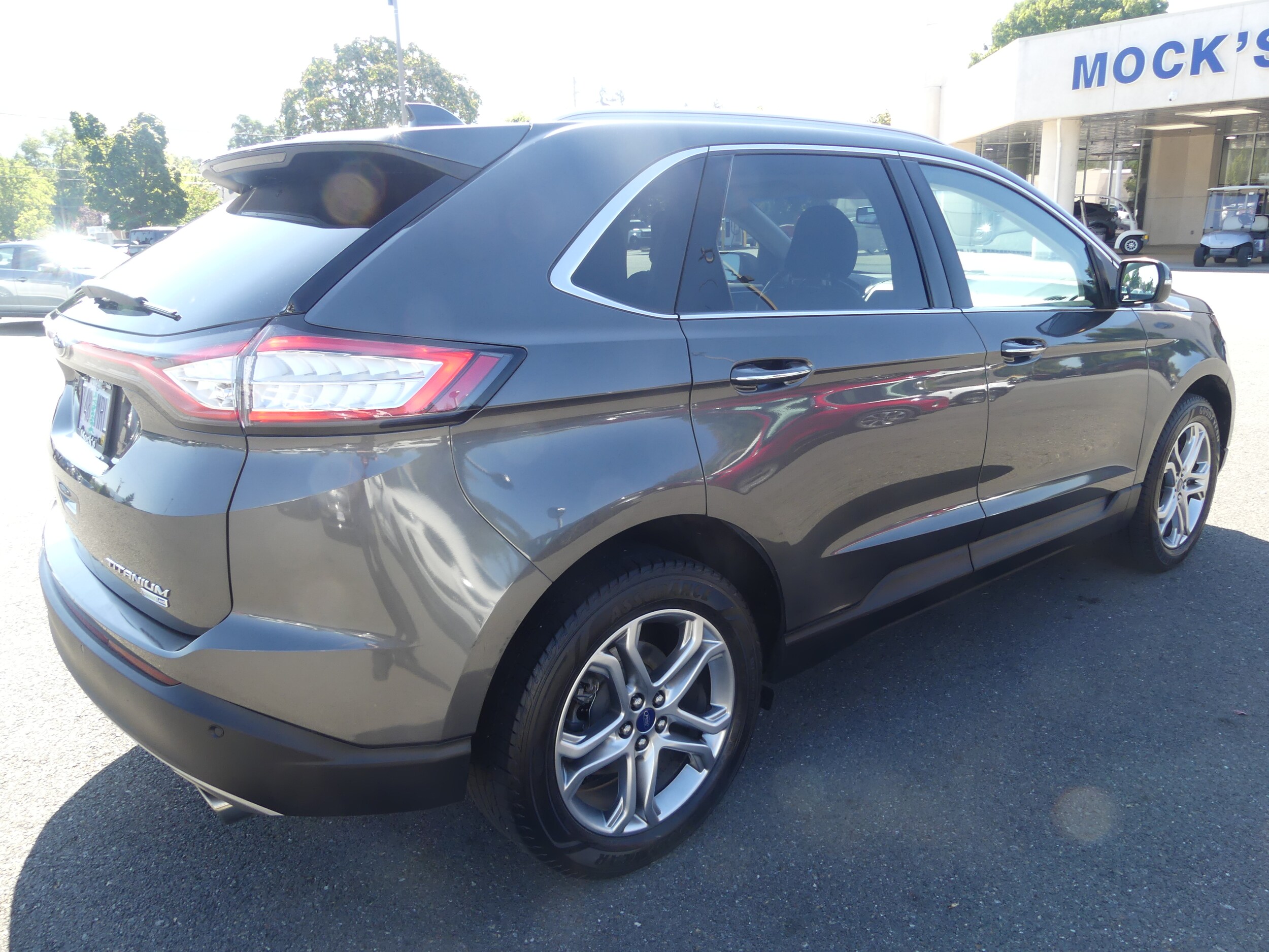 Used 2017 Ford Edge Titanium with VIN 2FMPK4K97HBC65757 for sale in Grants Pass, OR