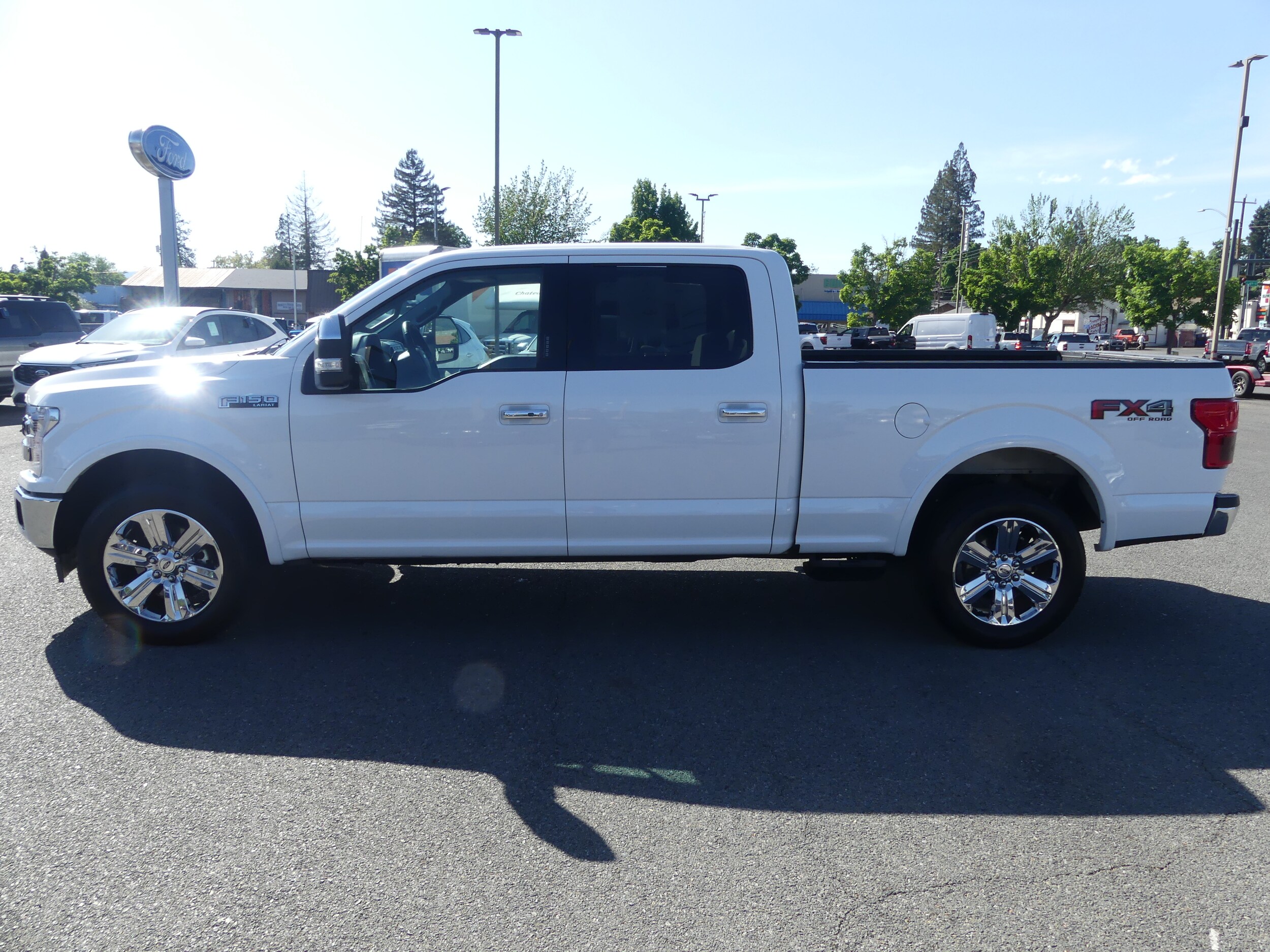Used 2020 Ford F-150 Lariat with VIN 1FTFW1E46LKF47955 for sale in Grants Pass, OR