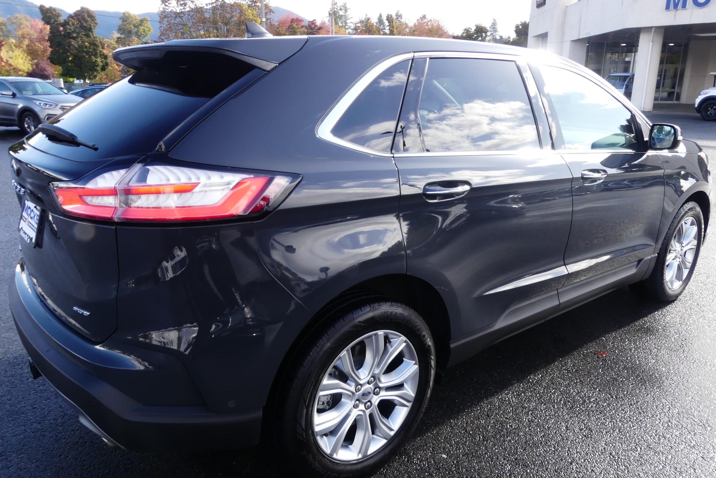 Used 2021 Ford Edge Titanium with VIN 2FMPK4K91MBA44715 for sale in Grants Pass, OR