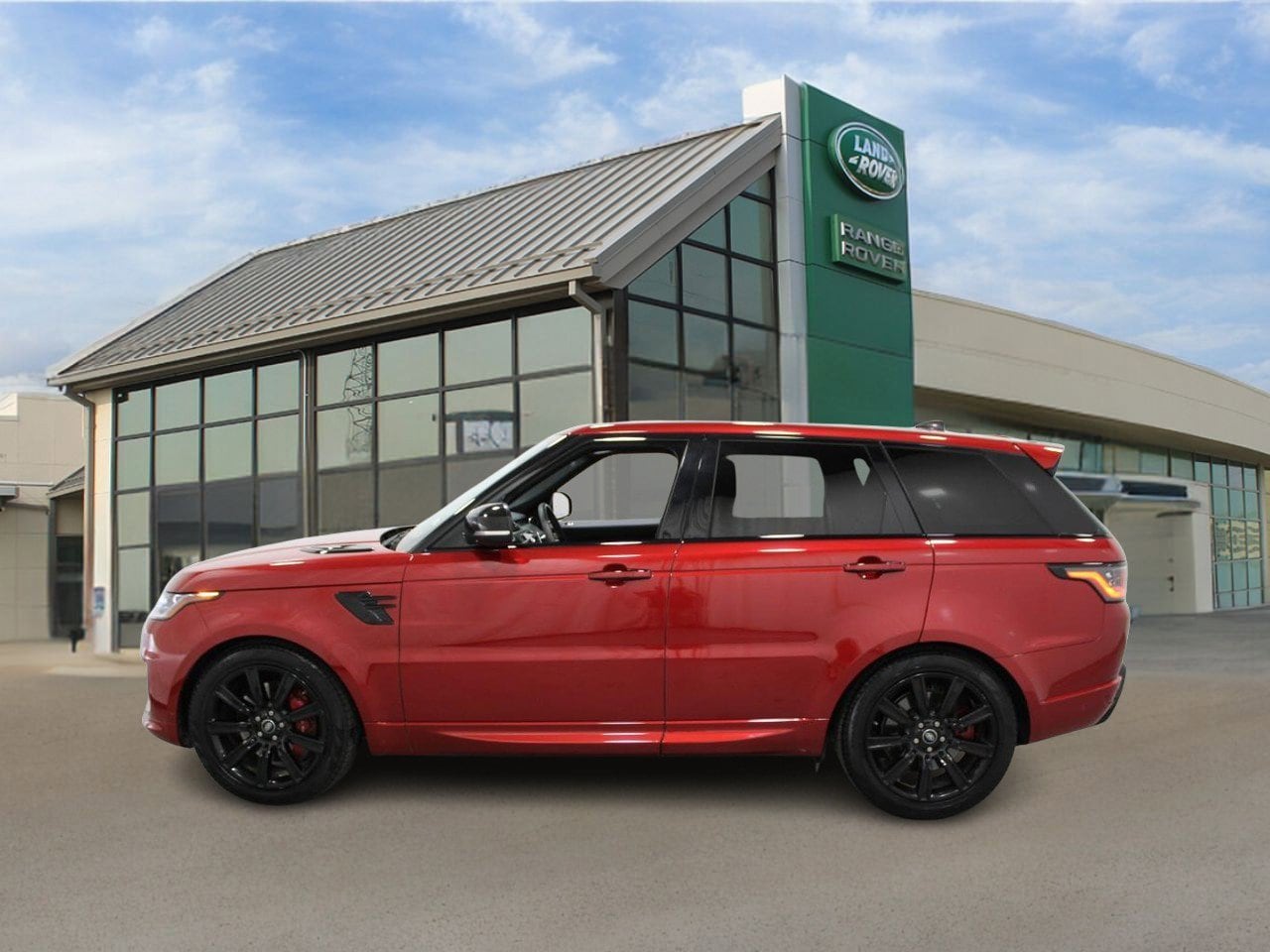 Used 2021 Land Rover Range Rover Sport HST with VIN SALWS2RUXMA784895 for sale in Creve Coeur, MO