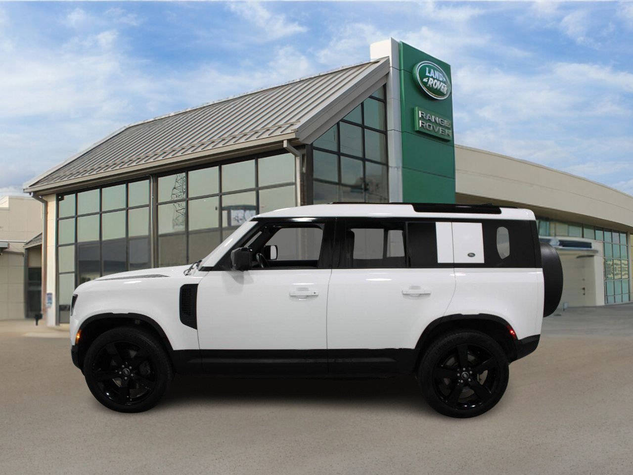 Certified 2022 Land Rover Defender X-Dynamic HSE with VIN SALE37RU2N2073824 for sale in Creve Coeur, MO