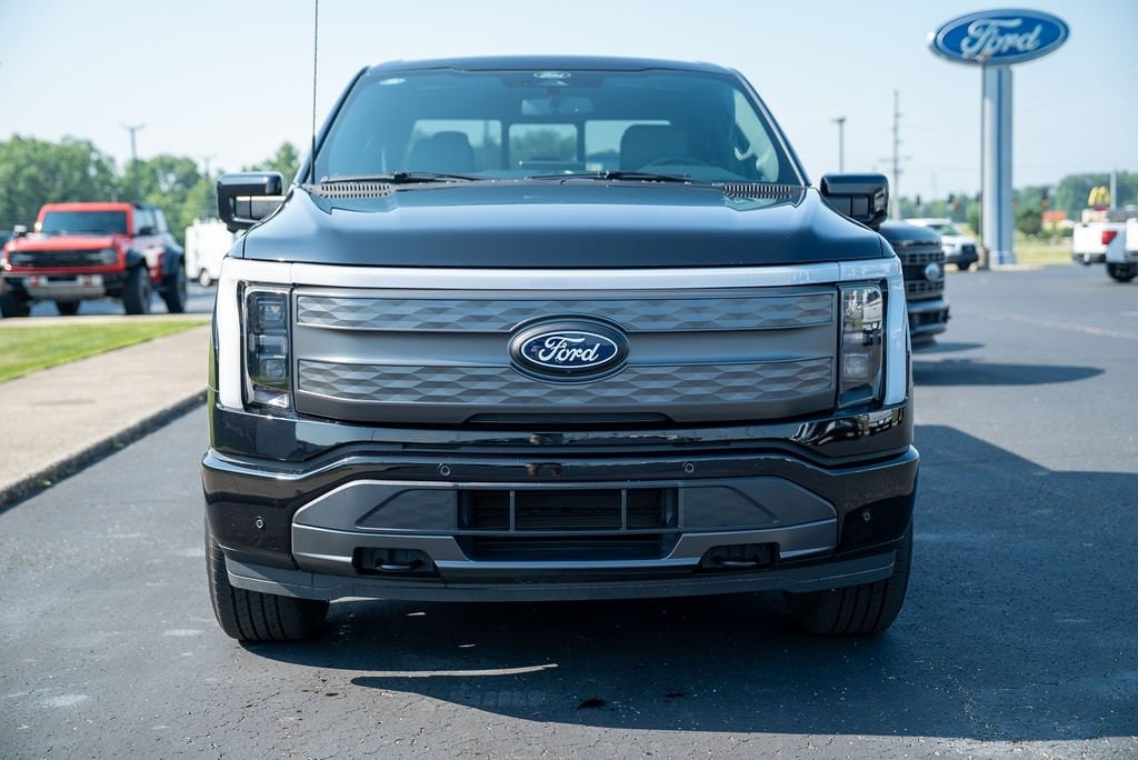 Used 2024 Ford F-150 Lightning Lariat with VIN 1FT6W5L73RWG10838 for sale in Warsaw, IN