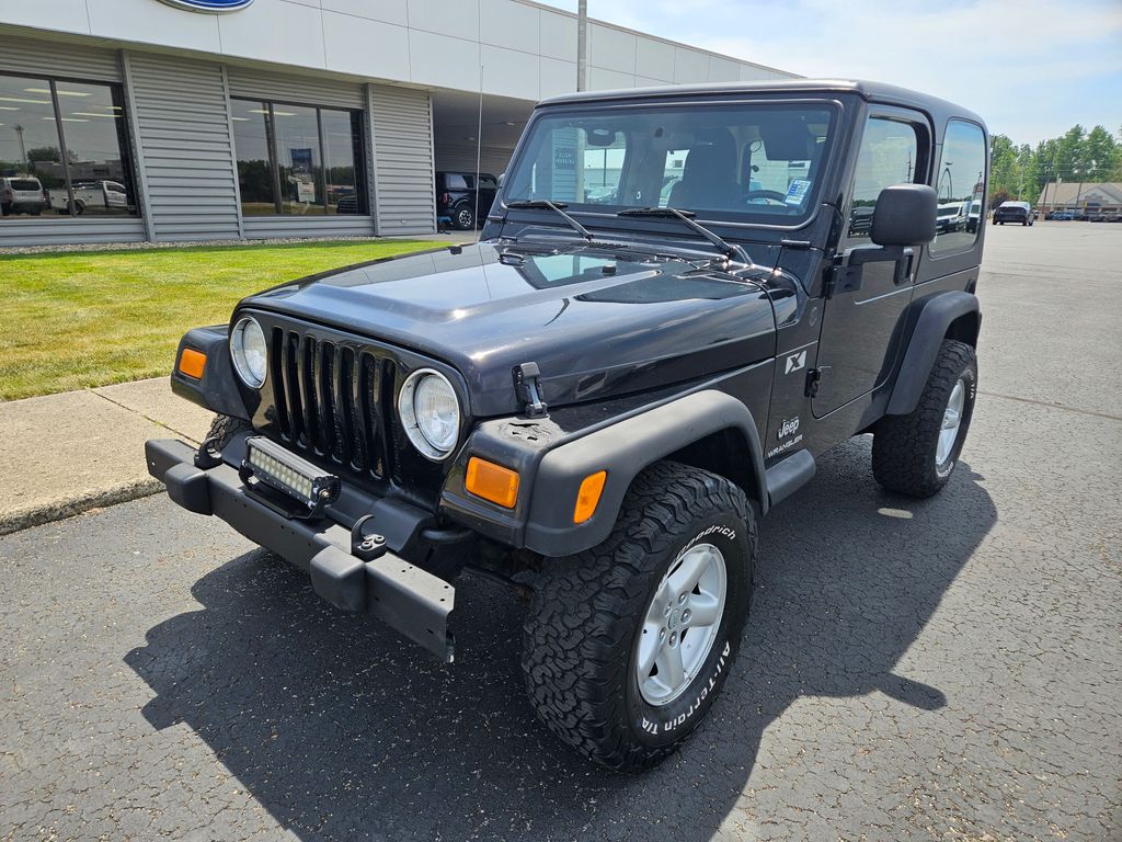 Used 2004 Jeep Wrangler X with VIN 1J4FA39S54P743189 for sale in Warsaw, IN