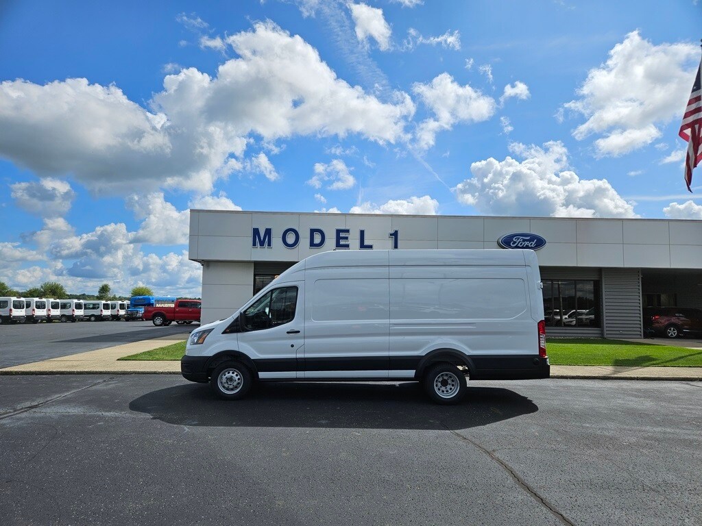 New 2025 Ford Transit-350 Cargo Base w/11,000 lb. GVWR Van High Roof HD Ext. Van
