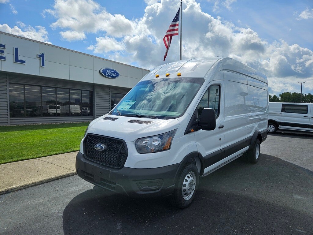 New 2025 Ford Transit-350 Cargo Base w/11,000 lb. GVWR Van High Roof HD Ext. Van