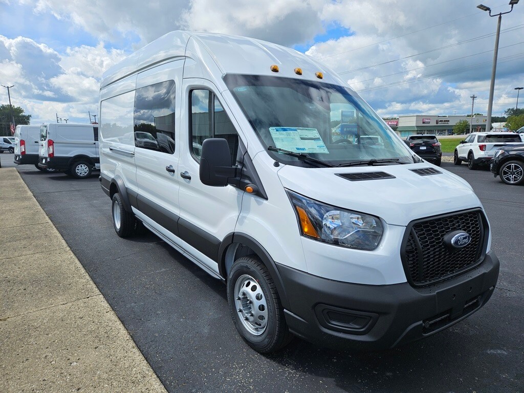 New 2025 Ford Transit-350 Cargo Base w/11,000 lb. GVWR Van High Roof HD Ext. Van