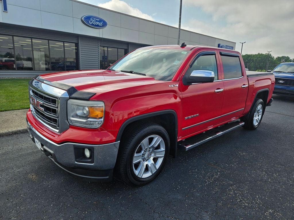 Used 2014 GMC Sierra 1500 SLT with VIN 3GTU2VEC8EG281222 for sale in Warsaw, IN