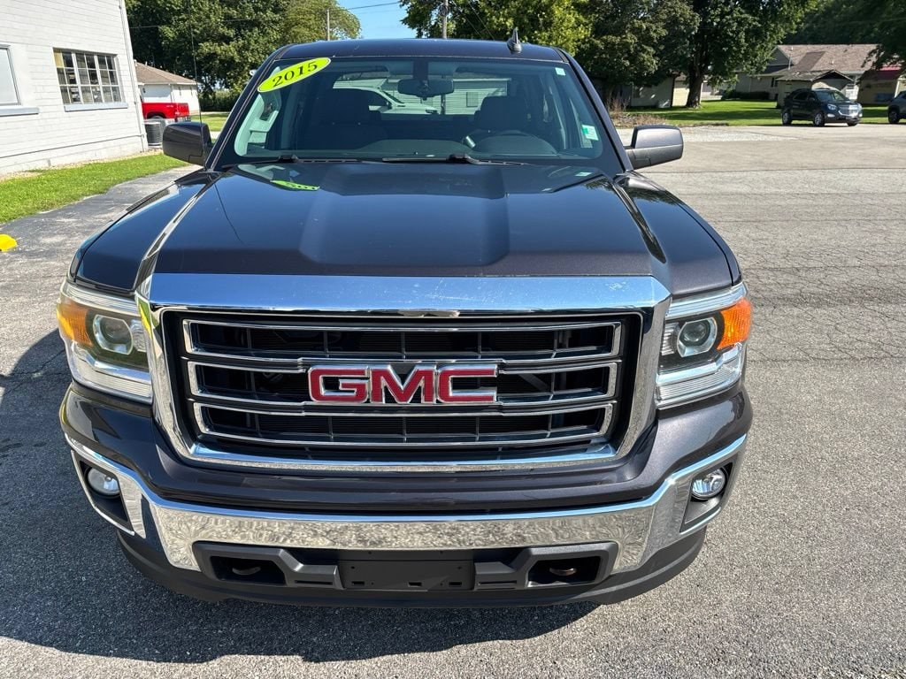 Used 2015 GMC Sierra 1500 SLE with VIN 3GTU2UEC3FG368814 for sale in Kentland, IN