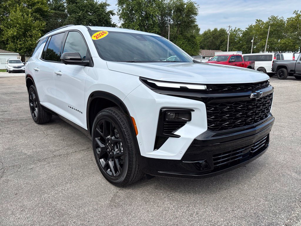 New 2026 Chevrolet Traverse RS SUV