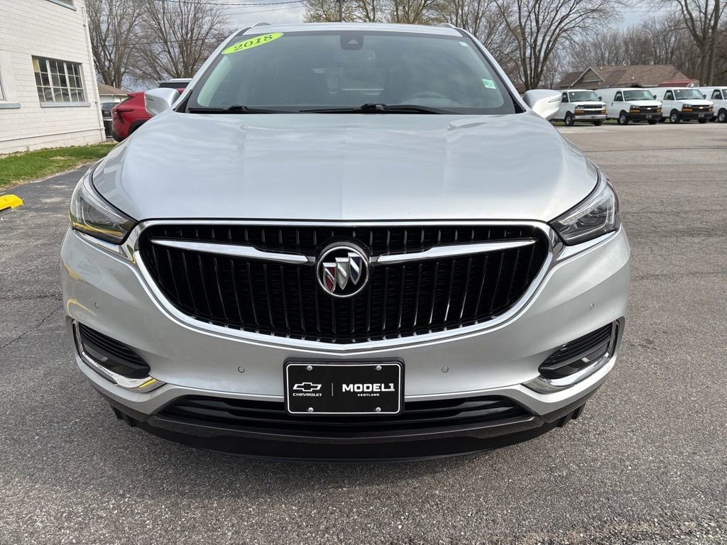 Used 2018 Buick Enclave Premium with VIN 5GAERCKW2JJ275767 for sale in Kentland, IN