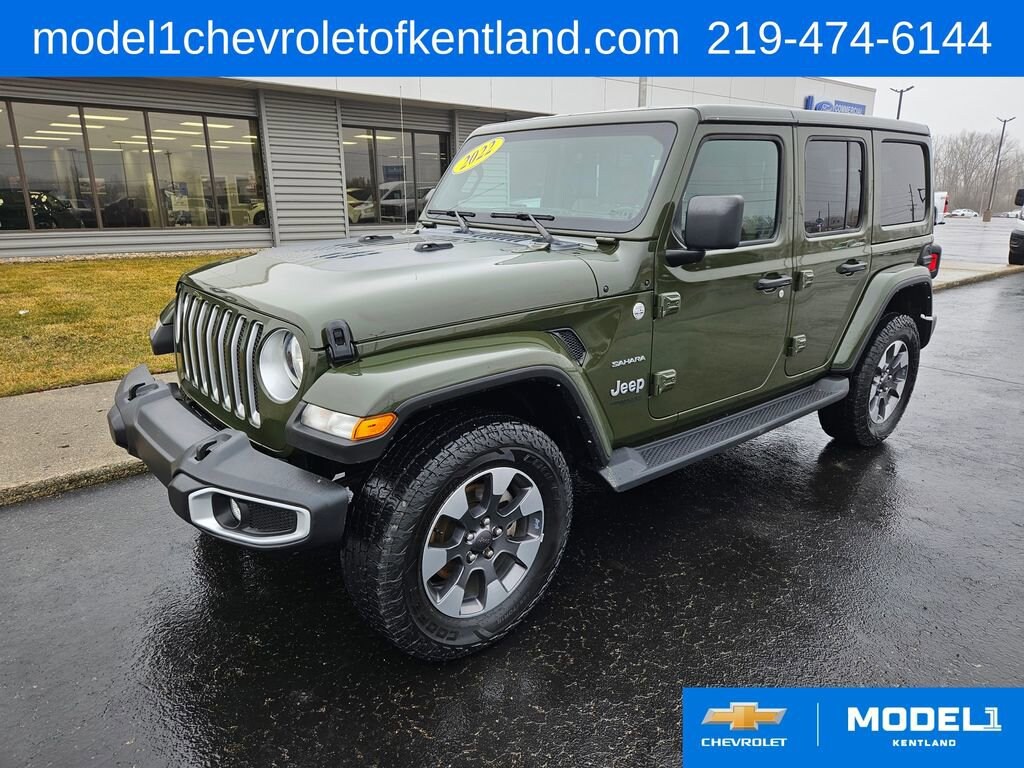 Used 2022 Jeep Wrangler Unlimited Sahara
