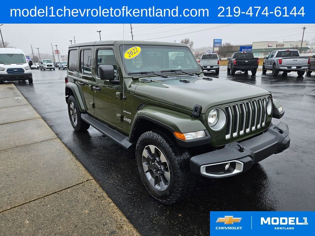 Used 2022 Jeep Wrangler Unlimited Sahara