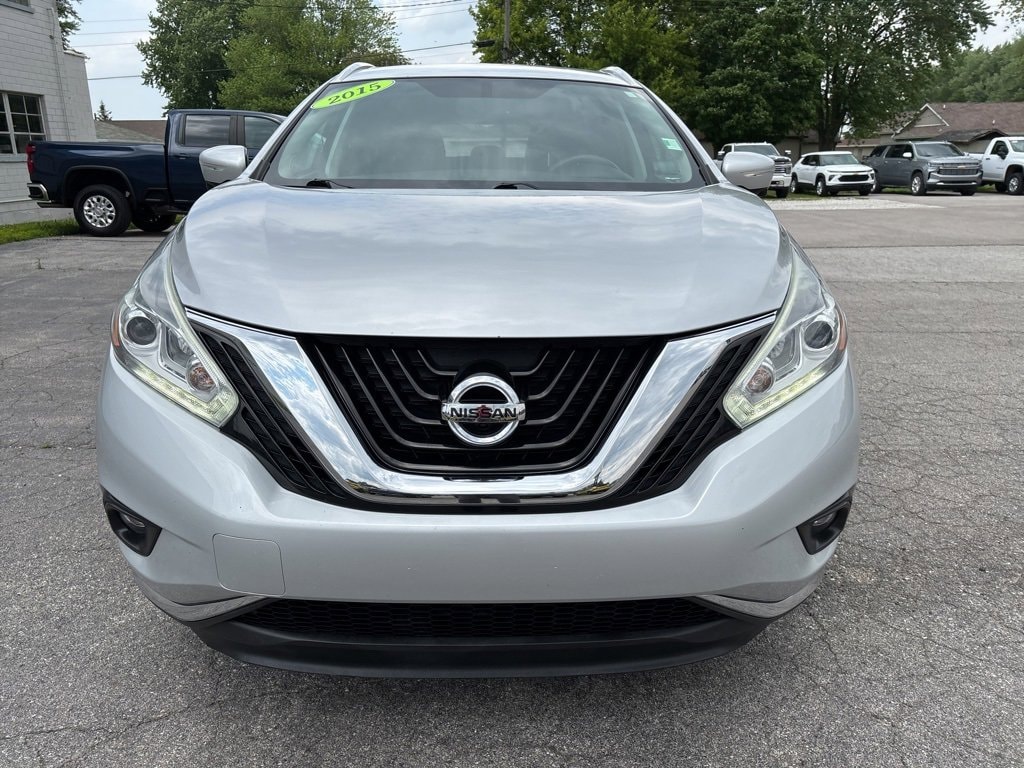 Used 2015 Nissan Murano SL with VIN 5N1AZ2MG8FN279802 for sale in Kentland, IN
