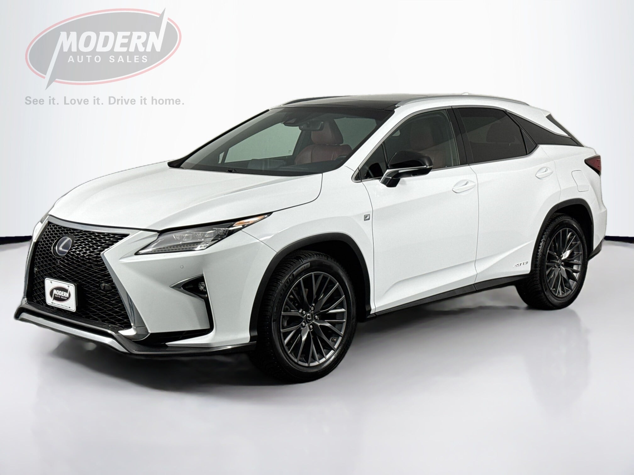 Ultra White 2017 Lexus RX Hybrid 450h F Sport AWD SUV / Crossover All-Wheel Drive Automatic