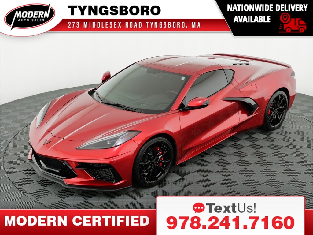 Used 2023 Chevrolet Corvette For Sale Tyngsboro Ma, Lowell, MA and Nashua, NH 1G1YC2D49P5120016