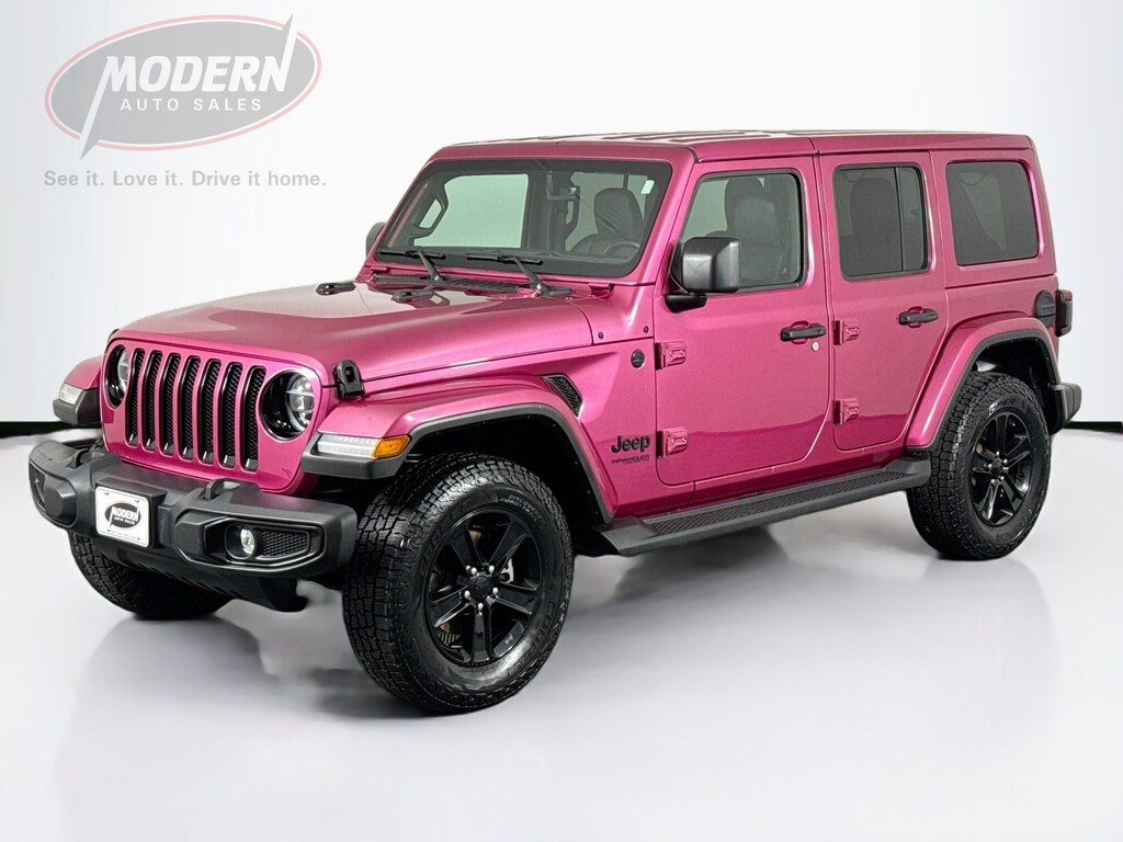 Used 2021 Jeep Wrangler Unlimited Sahara Altitude SUV