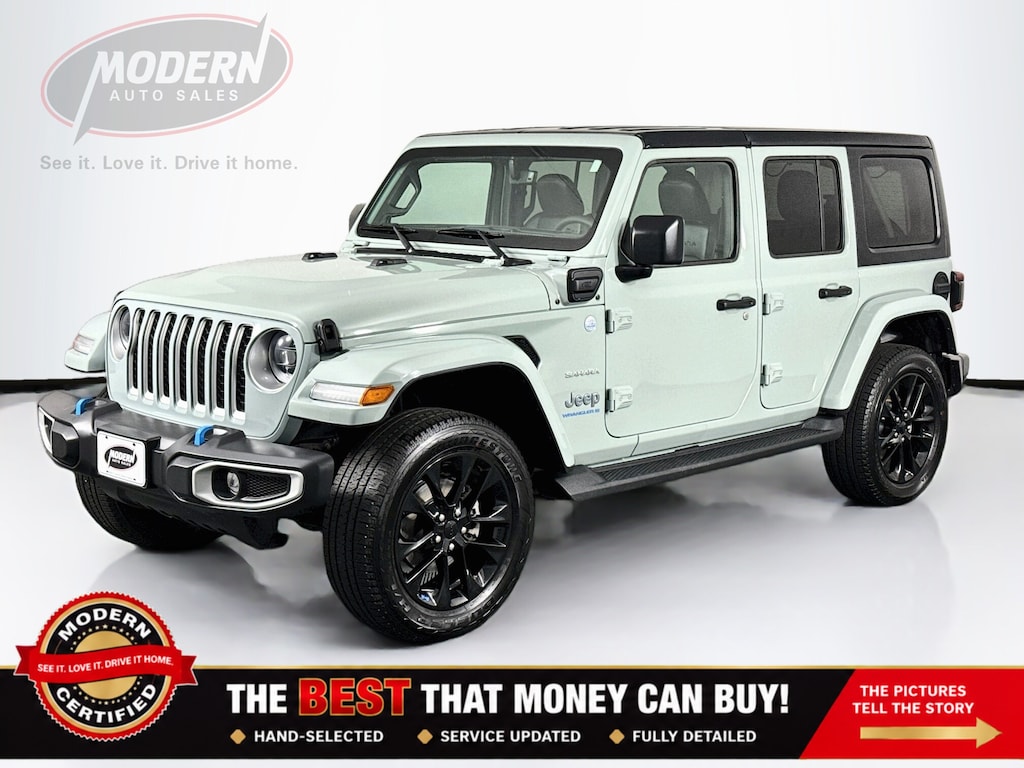Used 2023 Jeep Wrangler Sahara 4xe SUV