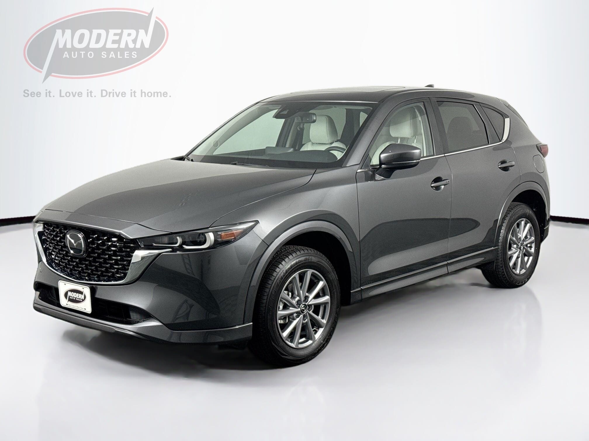 Machine Gray Metallic 2025 Mazda CX-5 SUV / Crossover All-Wheel Drive Automatic