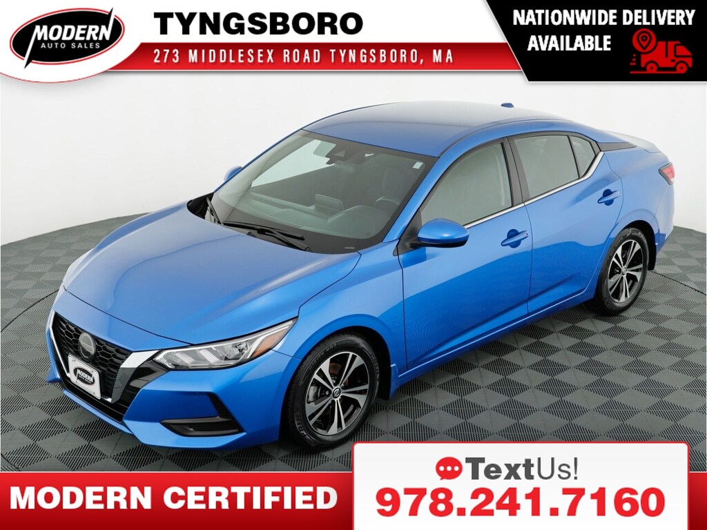 Used 2022 Nissan Sentra For Sale Tyngsboro Ma, Lowell, MA and Nashua, NH 3N1AB8CV1NY245281
