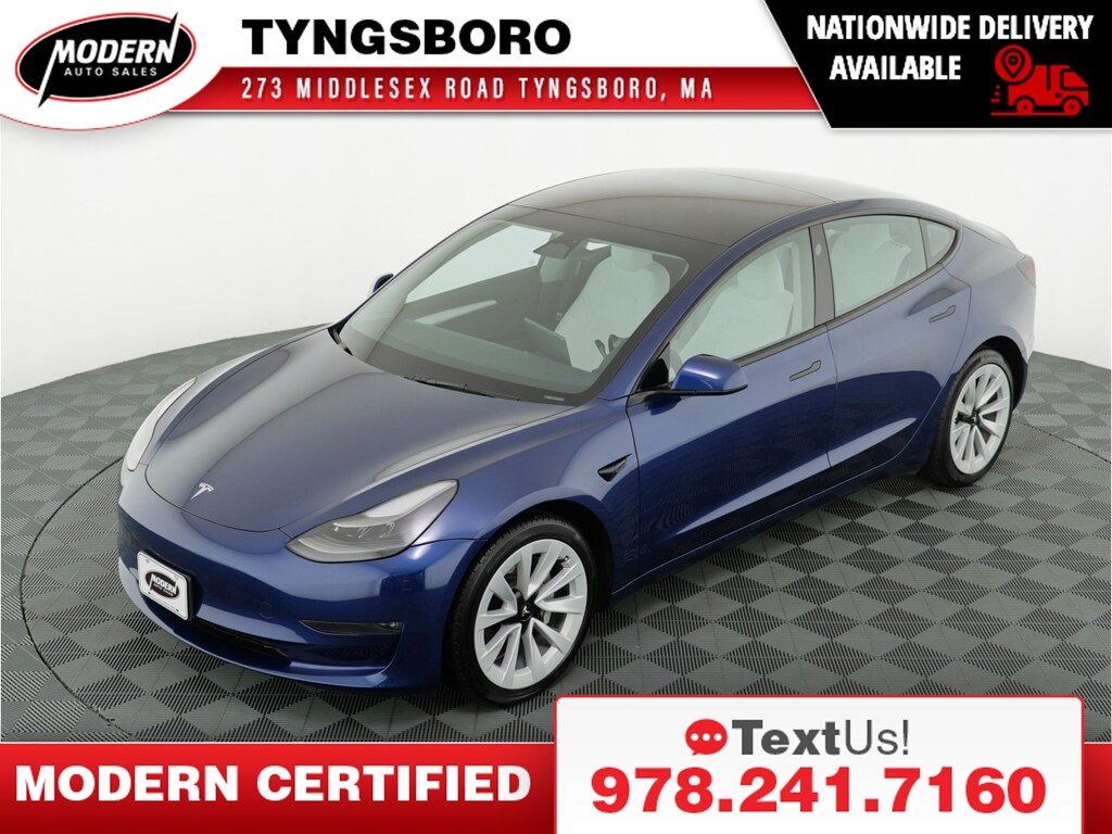 Used 2023 Tesla Model 3 For Sale Tyngsboro Ma, Lowell, MA and Nashua