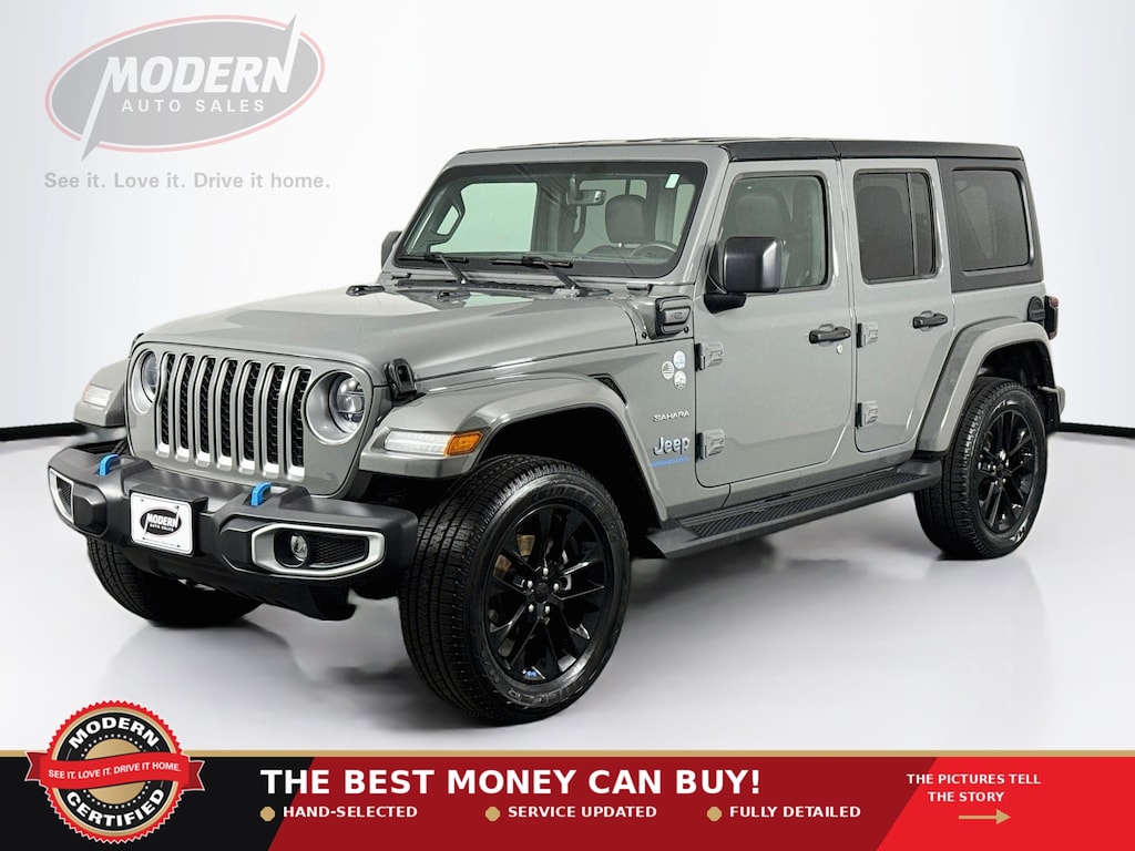 Used 2023 Jeep Wrangler Sahara 4xe SUV