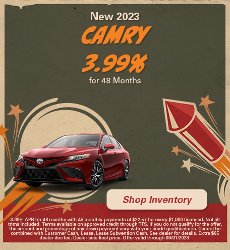 New Toyota Specials | Modesto Toyota