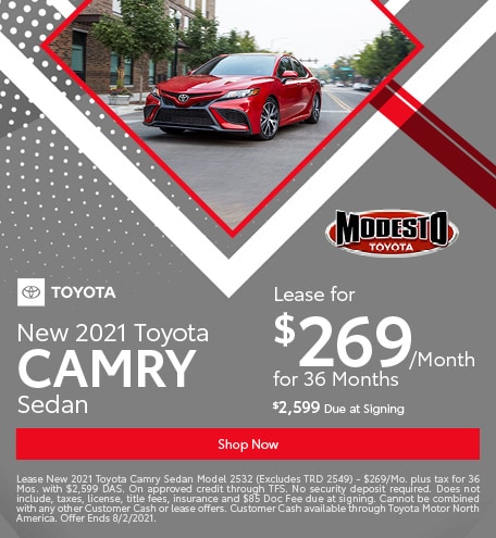 New Toyota Specials | Modesto Toyota