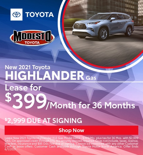 New Toyota Specials | Modesto Toyota