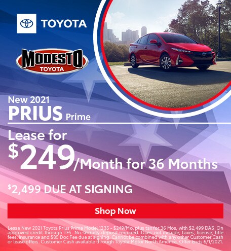 New Toyota Specials | Modesto Toyota