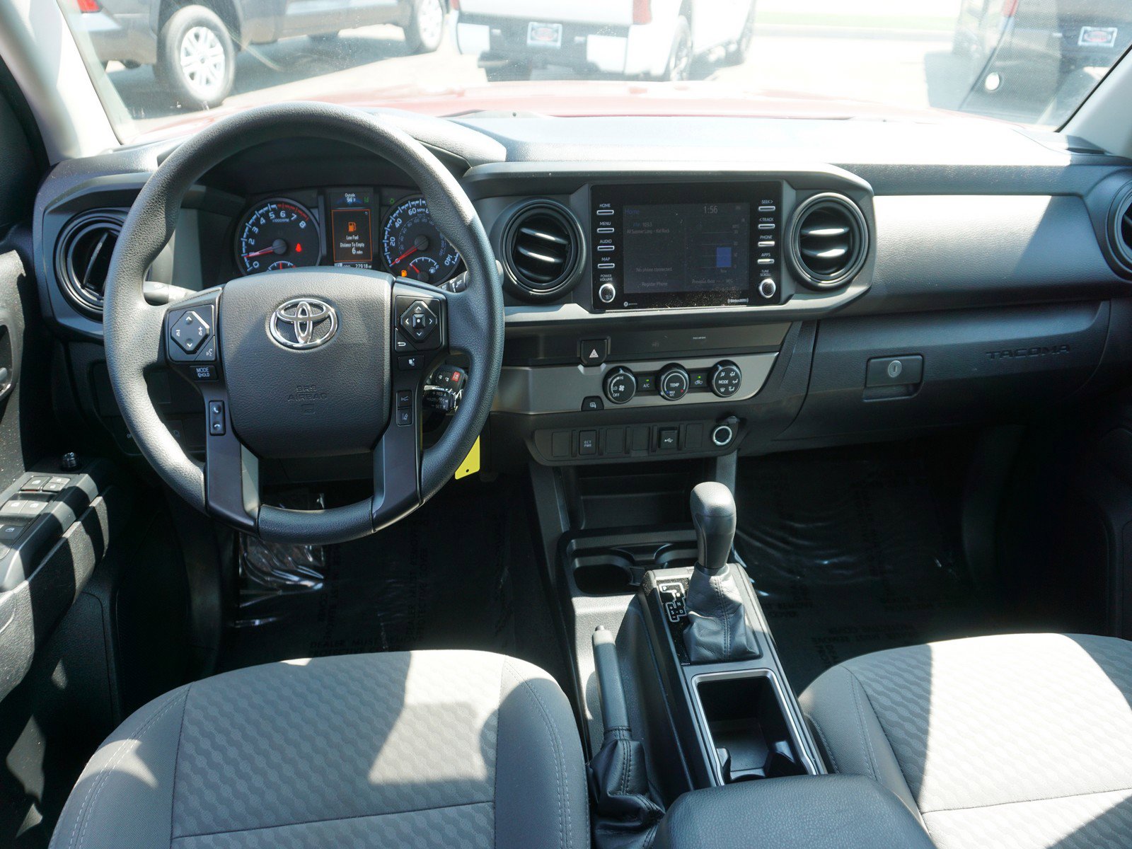 Used 2021 Toyota Tacoma SR with VIN 3TYAX5GN5MT022758 for sale in Modesto, CA