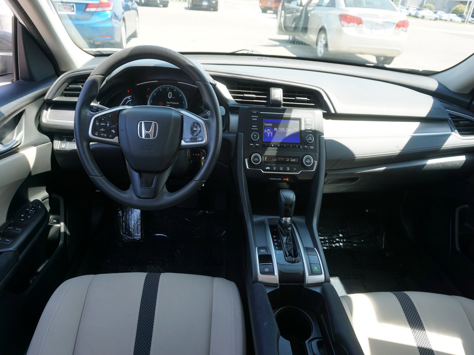 Used 2019 Honda Civic LX with VIN 2HGFC2F6XKH519615 for sale in Modesto, CA