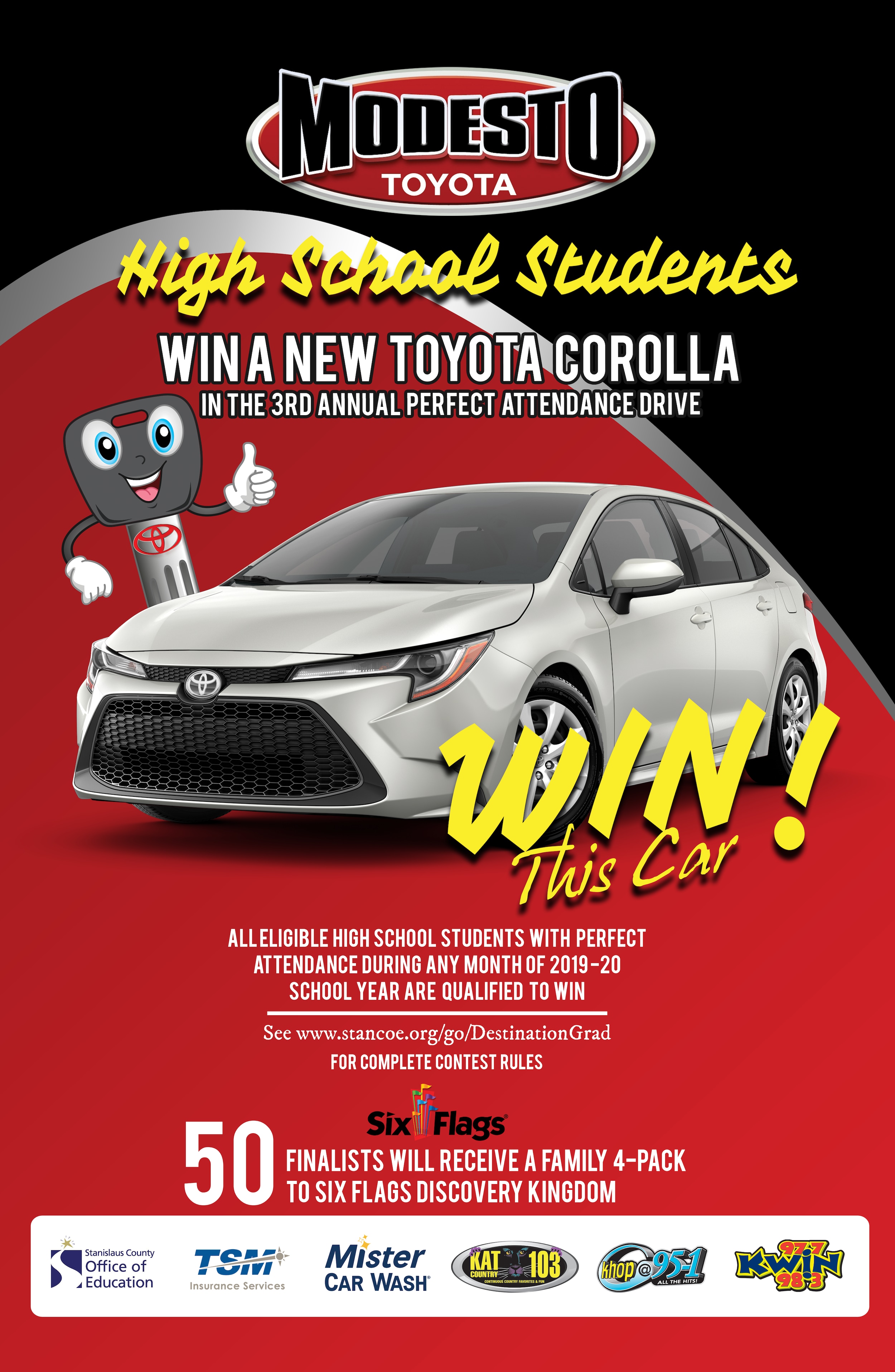 Perfect Attendance Drive. Modesto Toyota
