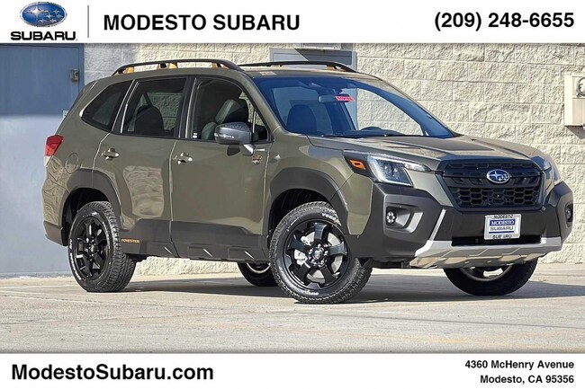 New 2023 Subaru Forester Wilderness SUV JF2SKAMC7PH423832 For Sale/Lease Modesto, CA