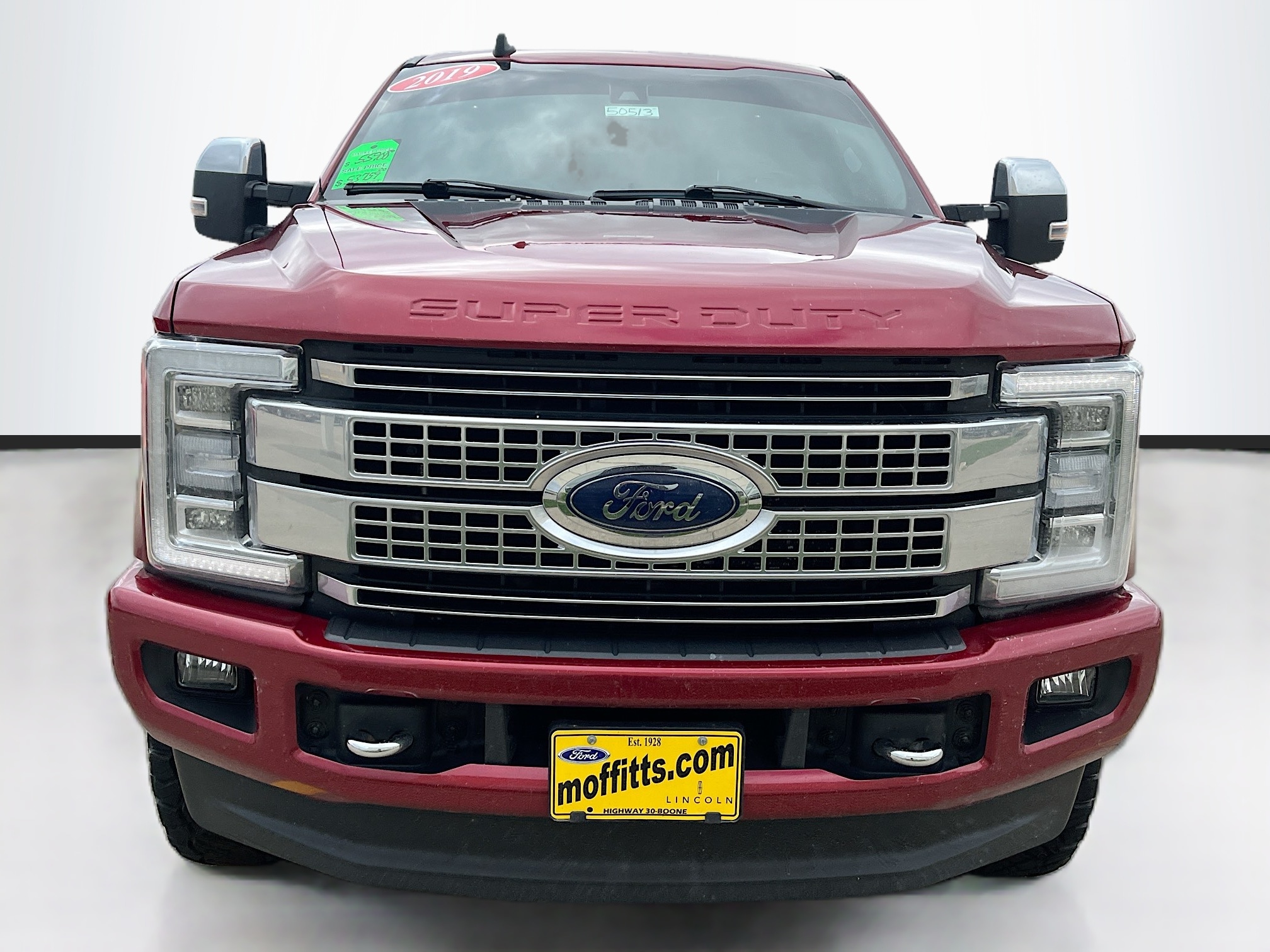 Used 2019 Ford F-250 Super Duty Platinum with VIN 1FT7W2B64KEF53749 for sale in Boone, IA