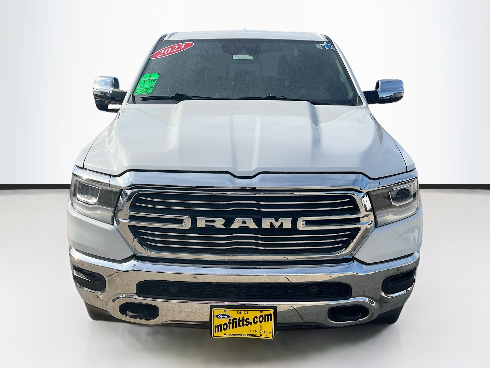 Used 2023 RAM Ram 1500 Pickup Laramie with VIN 1C6SRFJT0PN508385 for sale in Boone, IA