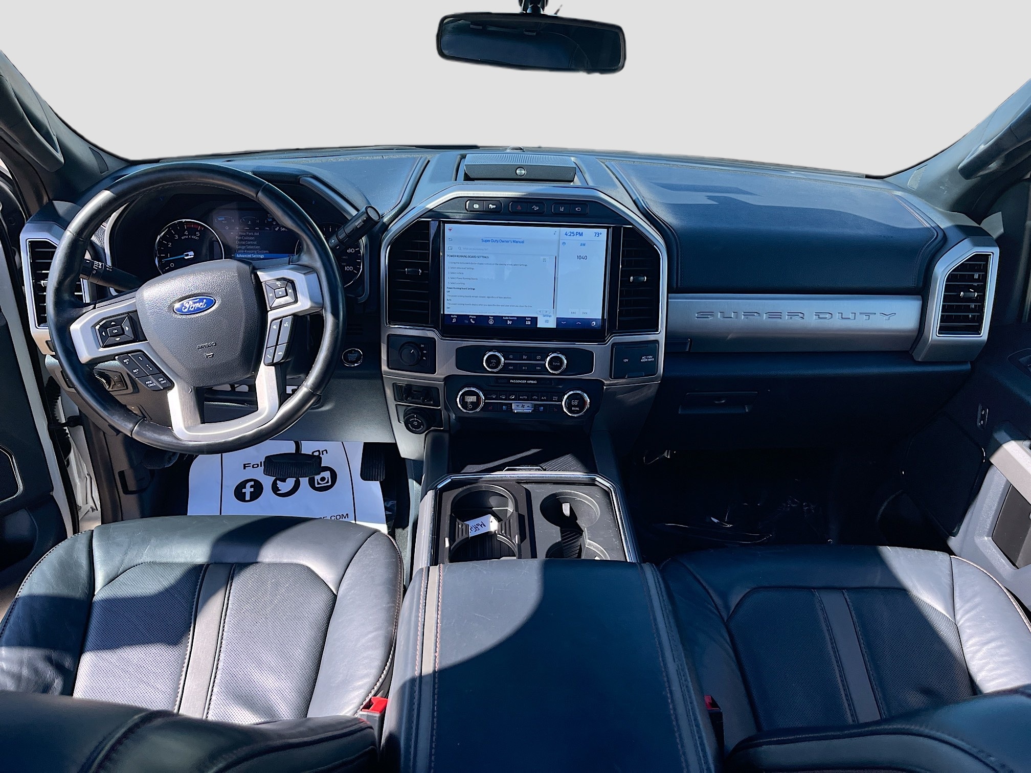 Used 2022 Ford F-450 Super Duty Platinum with VIN 1FT8W4DT9NED31943 for sale in Boone, IA