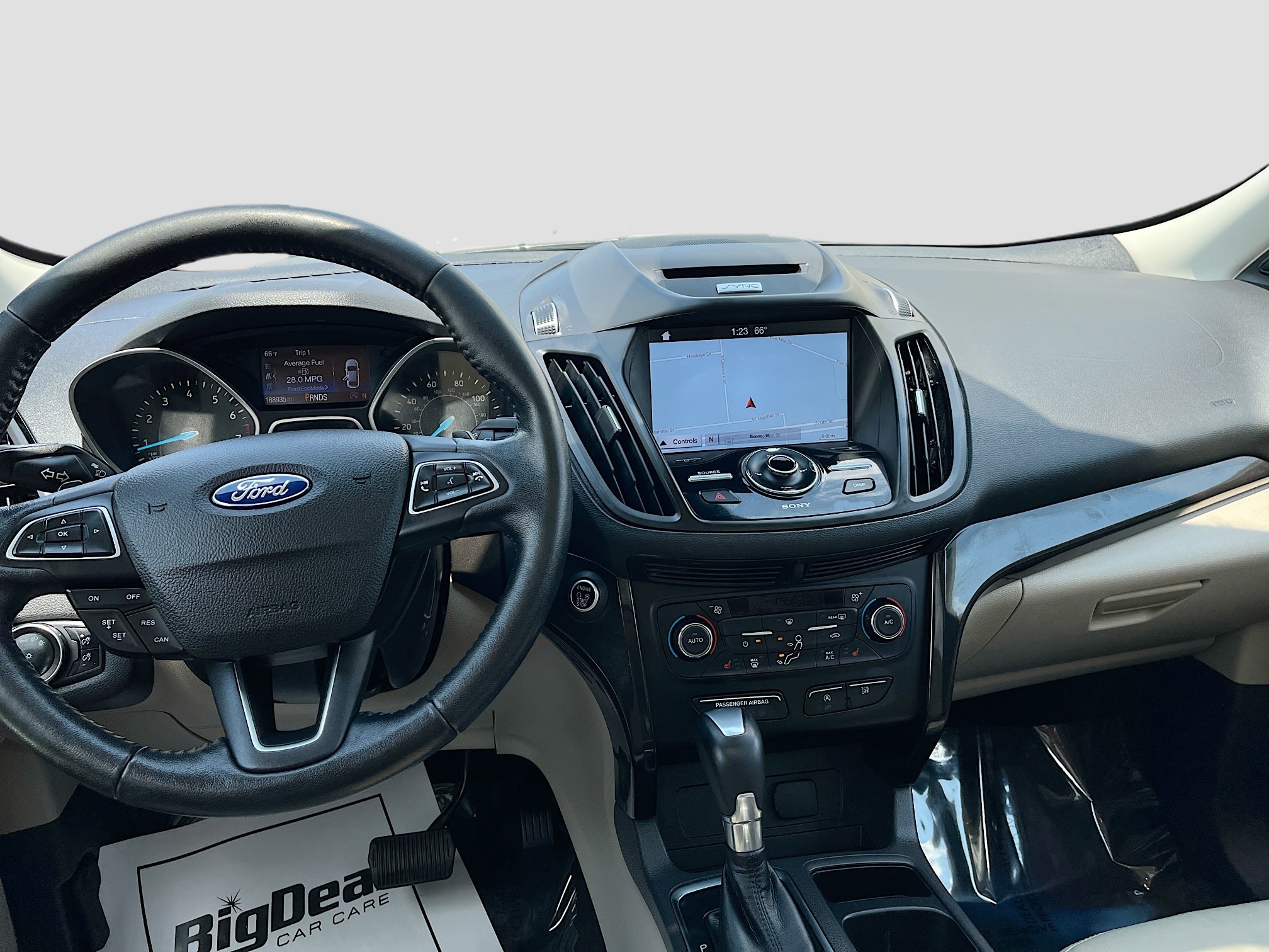 Used 2017 Ford Escape Titanium with VIN 1FMCU9JD3HUA81681 for sale in Boone, IA