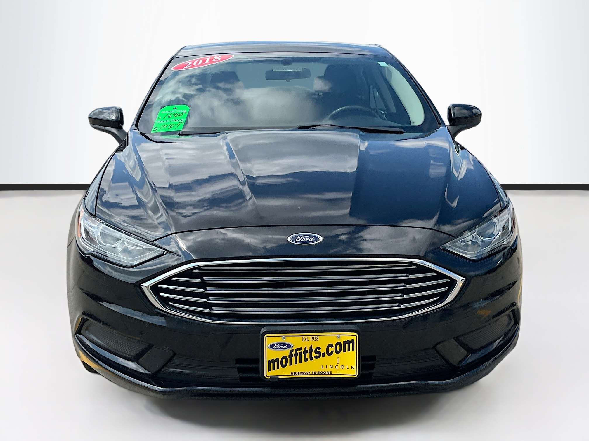 Used 2018 Ford Fusion SE with VIN 3FA6P0HD0JR240587 for sale in Boone, IA