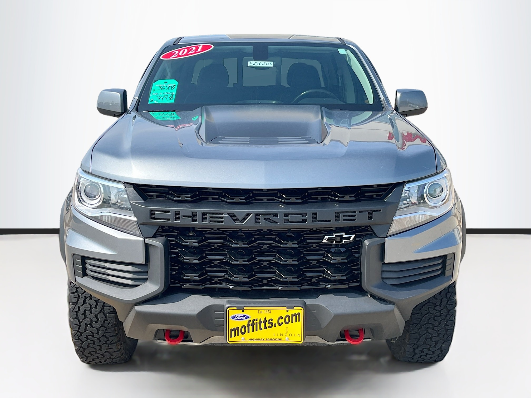 Used 2021 Chevrolet Colorado ZR2 with VIN 1GCGTEEN6M1288744 for sale in Boone, IA