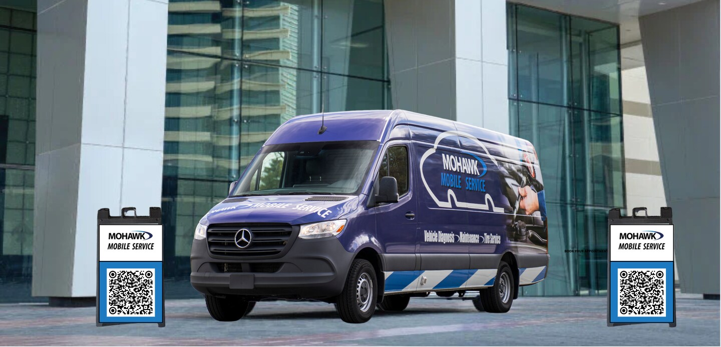  MOHAWK MOBILE SERVICE VAN IN PARKING LOT