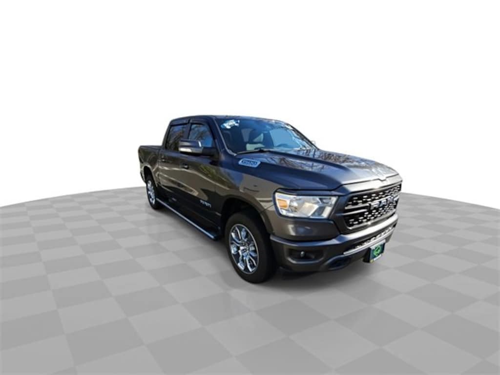 Used 2022 Ram 1500 Big Horn Crew Cab 4x4 57 Box Truck