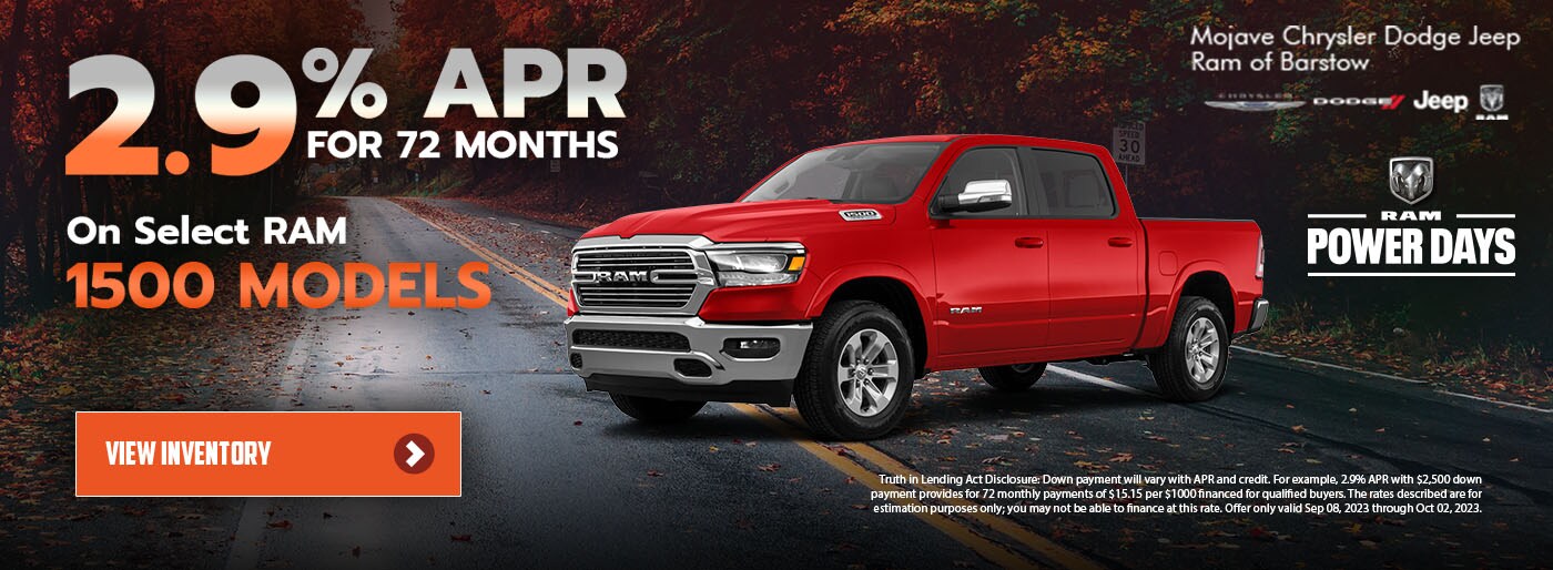 Mojave Auto Group Ford Dodge Jeep & RAM Dealer Barstow