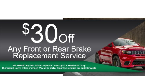 brake service specials near me