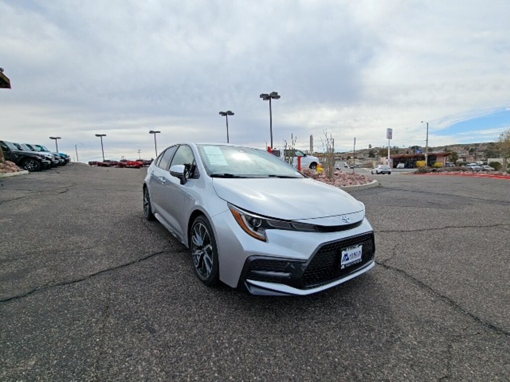 Used 2021 Toyota Corolla Sedan SE for Sale Near Me Barstow Apple Valley