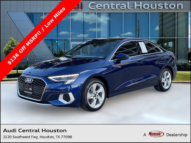 Used 2023 Audi A3 Premium Sedan for sale in Houston