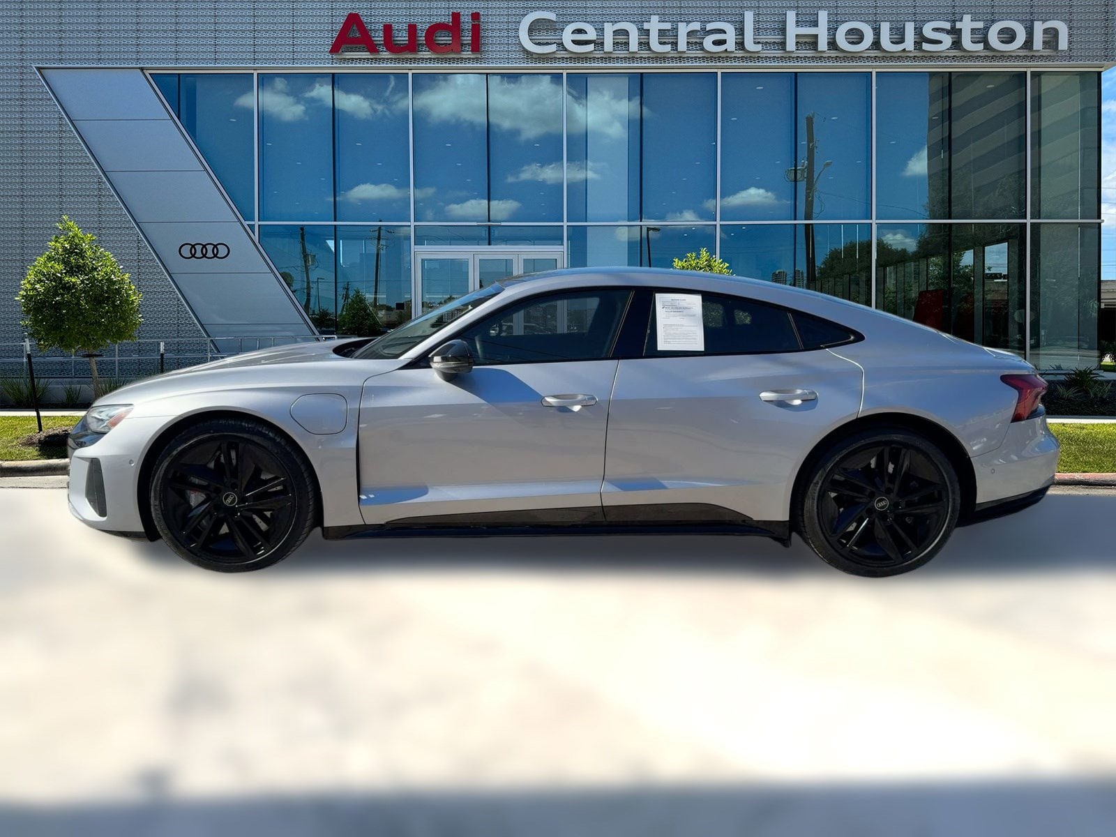 Certified 2023 Audi RS e-tron GT Base with VIN WAUBHBFW7P7901874 for sale in Houston, TX