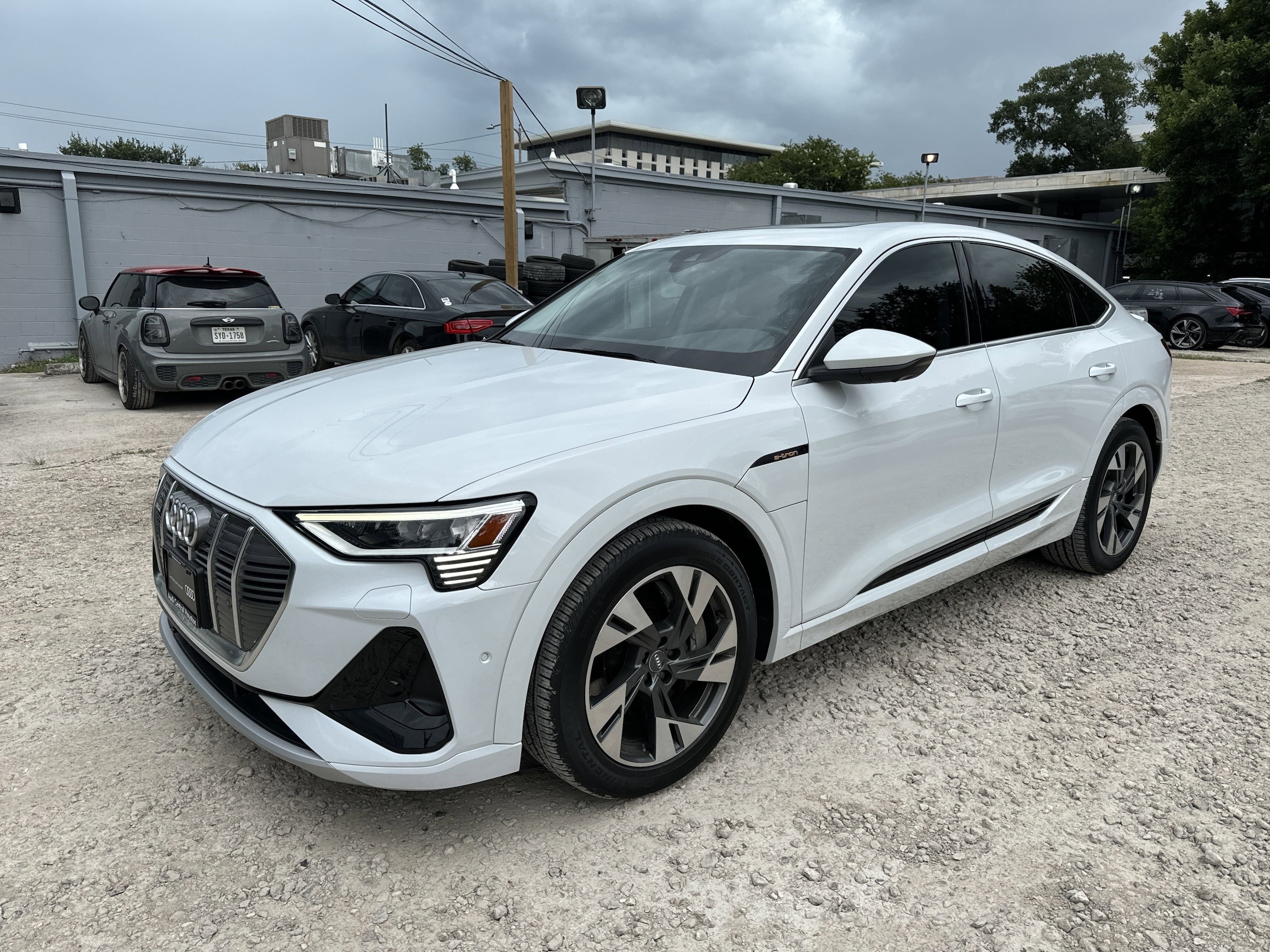 Certified 2021 Audi e-tron Sportback Premium Plus with VIN WA12AAGE9MB001598 for sale in Houston, TX