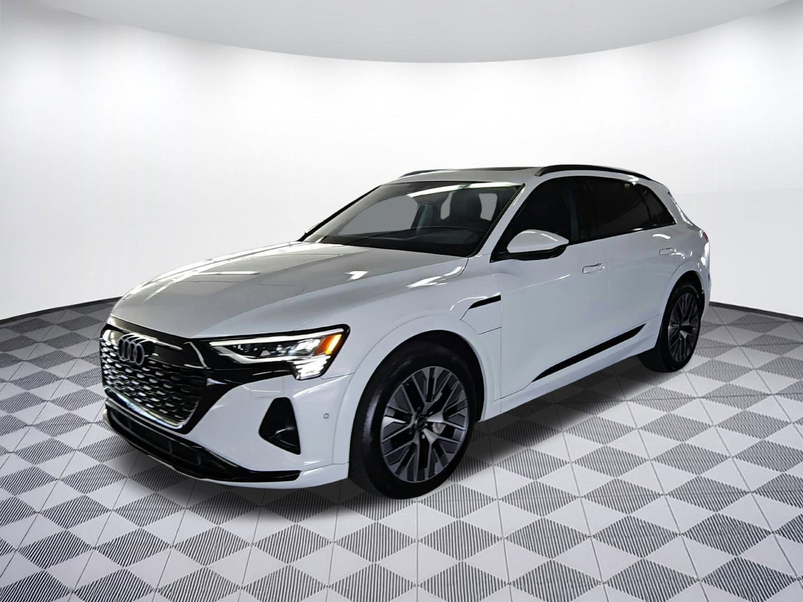 Certified 2024 Audi Q8 e-tron Prestige with VIN WA16AAGEXRB045621 for sale in Houston, TX